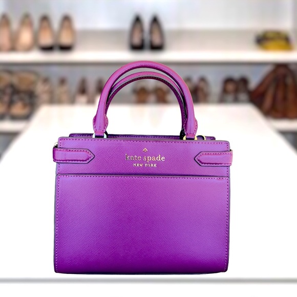 Kate Spade 4 Pc. JOY Bundle Bag+wristlet/earrings/accessory+cosmetics 29XHP! - Picture 6 of 16